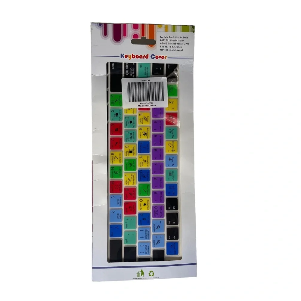 Multicolor Keyboard Cover